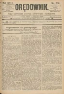 Orędownik: pismo poświęcone sprawom politycznym i spółecznym 1888.10.02 R.18 nr226