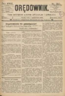Orędownik: pismo poświęcone sprawom politycznym i sp&oacute;łecznym 1888.10.03 R.18 Nr227