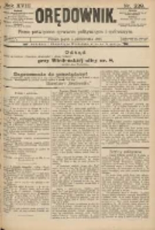 Orędownik: pismo poświęcone sprawom politycznym i spółecznym 1888.10.05 R.18 Nr229