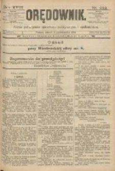 Orędownik: pismo poświęcone sprawom politycznym i sp&oacute;łecznym 1888.10.09 R.18 Nr232