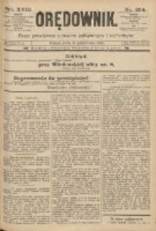 Orędownik: pismo poświęcone sprawom politycznym i spółecznym 1888.10.10 R.18 Nr233