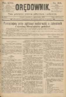 Orędownik: pismo poświęcone sprawom politycznym i spółecznym 1888.10.21 R.18 Nr243