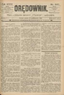 Orędownik: pismo poświęcone sprawom politycznym i spółecznym 1888.10.26 R.18 Nr247