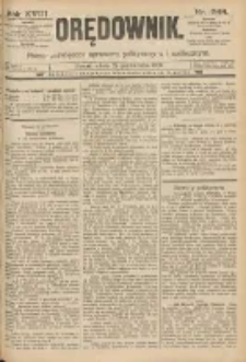 Orędownik: pismo poświęcone sprawom politycznym i sp&oacute;łecznym 1888.10.27 R.18 Nr248
