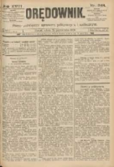 Orędownik: pismo poświęcone sprawom politycznym i spółecznym 1888.10.27 R.18 Nr248