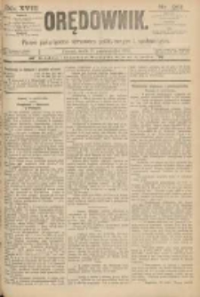 Orędownik: pismo poświęcone sprawom politycznym i spółecznym 1888.10.31 R.18 Nr251