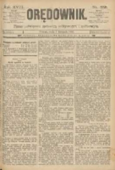 Orędownik: pismo poświęcone sprawom politycznym i sp&oacute;łecznym 1888.11.07 R.18 Nr256