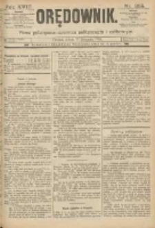 Orędownik: pismo poświęcone sprawom politycznym i spółecznym 1888.11.10 R.18 Nr259