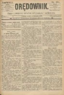 Orędownik: pismo poświęcone sprawom politycznym i sp&oacute;łecznym 1888.11.13 R.18 Nr261