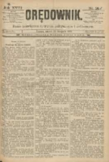Orędownik: pismo poświęcone sprawom politycznym i spółecznym 1888.11.20 R.18 Nr267
