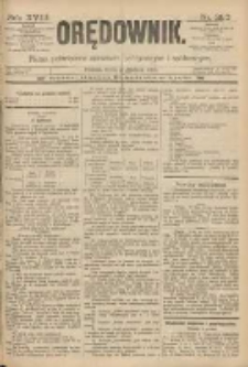 Orędownik: pismo poświęcone sprawom politycznym i spółecznym 1888.12.05 R.18 Nr280