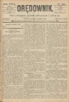 Orędownik: pismo poświęcone sprawom politycznym i spółecznym 1888.12.06 R.18 Nr281