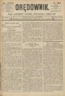 Orędownik: pismo poświęcone sprawom politycznym i spółecznym 1888.12.07 R.18 Nr282