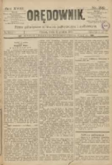 Orędownik: pismo poświęcone sprawom politycznym i spółecznym 1888.12.12 R.18 Nr285