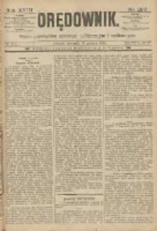 Orędownik: pismo poświęcone sprawom politycznym i spółecznym 1888.12.13 R.18 Nr286