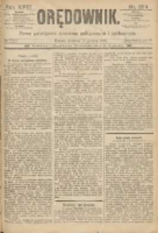 Orędownik: pismo poświęcone sprawom politycznym i sp&oacute;łecznym 1888.12.16 R.18 Nr289