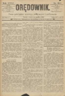 Orędownik: pismo poświęcone sprawom politycznym i spółecznym 1888.12.25 R.18 Nr296