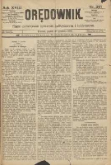 Orędownik: pismo poświęcone sprawom politycznym i spółecznym 1888.12.28 R.18 Nr297