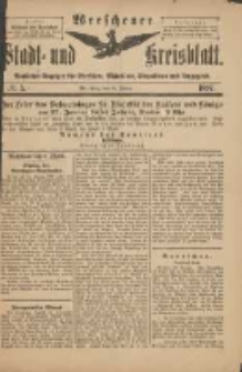 Wreschener Stadt und Kreisblatt: amtlicher Anzeiger für Wreschen, Miloslaw, Strzalkowo und Umgegend 1897.01.20 Nr5