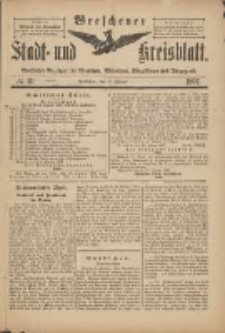 Wreschener Stadt und Kreisblatt: amtlicher Anzeiger f&uuml;r Wreschen, Miloslaw, Strzalkowo und Umgegend 1897.02.10 Nr11