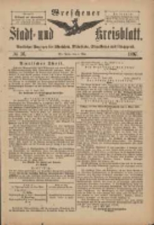 Wreschener Stadt und Kreisblatt: amtlicher Anzeiger für Wreschen, Miloslaw, Strzalkowo und Umgegend 1897.05.05 Nr36