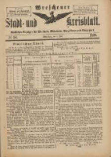 Wreschener Stadt und Kreisblatt: amtlicher Anzeiger für Wreschen, Miloslaw, Strzalkowo und Umgegend 1898.07.06 Nr56