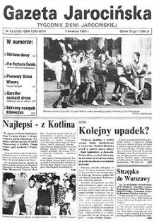 Gazeta Jarocińska 1995.04.01 Nr13(235)