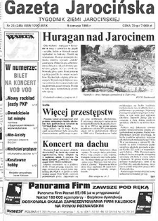 Gazeta Jarocińska 1995.06.09 Nr23(245)