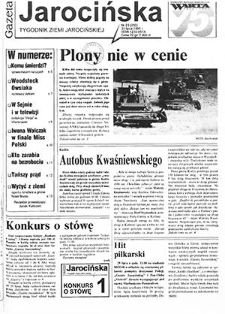 Gazeta Jarocińska 1995.07.21 Nr29(251)