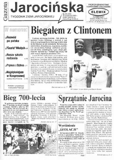 Gazeta Jarocińska 1995.09.22 Nr38(260)