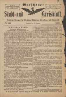 Wreschener Stadt und Kreisblatt: amtlicher Anzeiger f&uuml;r Wreschen, Miloslaw, Strzalkowo und Umgegend 1898.12.17 Nr105