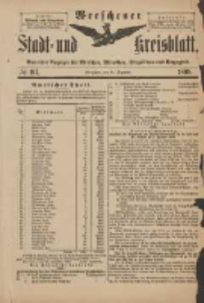 Wreschener Stadt und Kreisblatt: amtlicher Anzeiger für Wreschen, Miloslaw, Strzalkowo und Umgegend 1898.12.24 Nr107