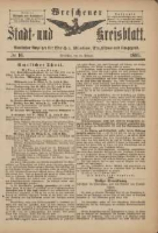 Wreschener Stadt und Kreisblatt: amtlicher Anzeiger für Wreschen, Miloslaw, Strzalkowo und Umgegend 1899.02.25 Nr16