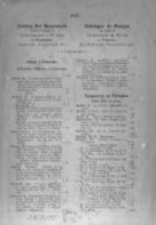 Katalog Nut Muzycznych wydanych nakładem Gebethnera i Wolffa w Warszawie