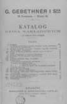 Katalog dzieł nakładowych i w większej ilości nabytych