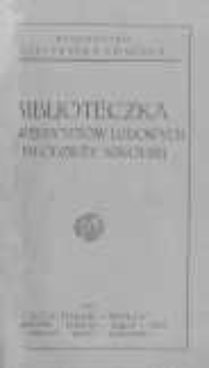 Bibljoteczka uniwersytetów ludowych i młodzieży szkolnej