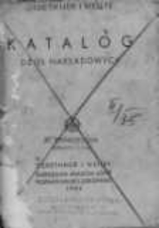 Katalog dzieł nakładowych