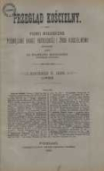 Przegląd Kościelny: pismo miesięczne poświęcone nauce katolickiej i życiu kościelnemu 1888 lipiec R.10