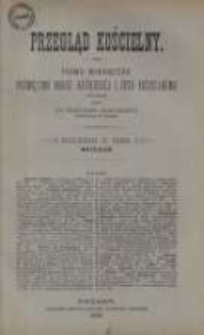 Przegląd Kościelny: pismo miesięczne poświęcone nauce katolickiej i życiu kościelnemu 1888 wrzesień R.10