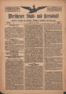 Wreschener Stadt und Kreisblatt: amtlicher Anzeiger für Wreschen, Miloslaw, Strzalkowo und Umgegend 1910.01.04 Nr2
