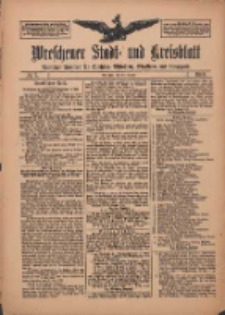 Wreschener Stadt und Kreisblatt: amtlicher Anzeiger für Wreschen, Miloslaw, Strzalkowo und Umgegend 1910.01.11 Nr5
