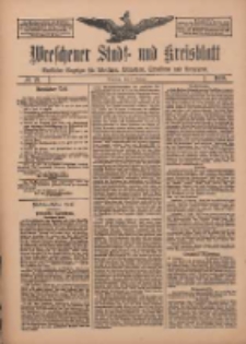 Wreschener Stadt und Kreisblatt: amtlicher Anzeiger für Wreschen, Miloslaw, Strzalkowo und Umgegend 1910.02.17 Nr21