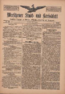 Wreschener Stadt und Kreisblatt: amtlicher Anzeiger f&uuml;r Wreschen, Miloslaw, Strzalkowo und Umgegend 1910.02.19 Nr22