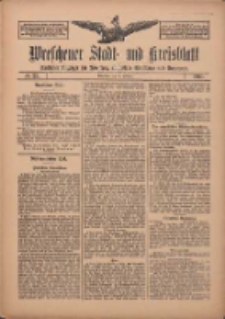 Wreschener Stadt und Kreisblatt: amtlicher Anzeiger für Wreschen, Miloslaw, Strzalkowo und Umgegend 1910.02.26 Nr25