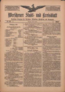 Wreschener Stadt und Kreisblatt: amtlicher Anzeiger für Wreschen, Miloslaw, Strzalkowo und Umgegend 1910.04.26 Nr49