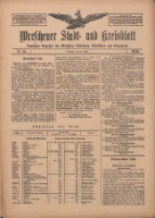 Wreschener Stadt und Kreisblatt: amtlicher Anzeiger für Wreschen, Miloslaw, Strzalkowo und Umgegend 1910.04.28 Nr50