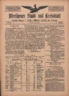 Wreschener Stadt und Kreisblatt: amtlicher Anzeiger für Wreschen, Miloslaw, Strzalkowo und Umgegend 1910.04.30 Nr51