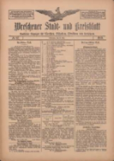 Wreschener Stadt und Kreisblatt: amtlicher Anzeiger für Wreschen, Miloslaw, Strzalkowo und Umgegend 1910.05.26 Nr62