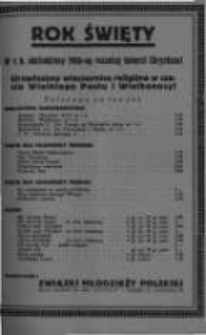 Kierownik Stowarzyszeń Młodzieży. 1933 R.12 nr4