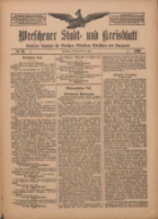 Wreschener Stadt und Kreisblatt: amtlicher Anzeiger für Wreschen, Miloslaw, Strzalkowo und Umgegend 1910.06.28 Nr76